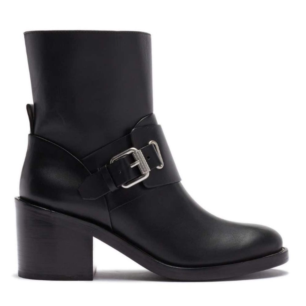 AllSaints Minkka Roller Boots Black 7.5